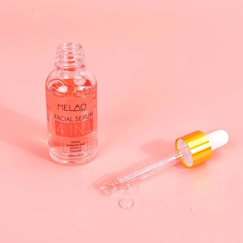 MELAO 4 IN 1 Facial Serum 30ml | MELAO ৪-ইন-১ ফেসিয়াল সিরাম