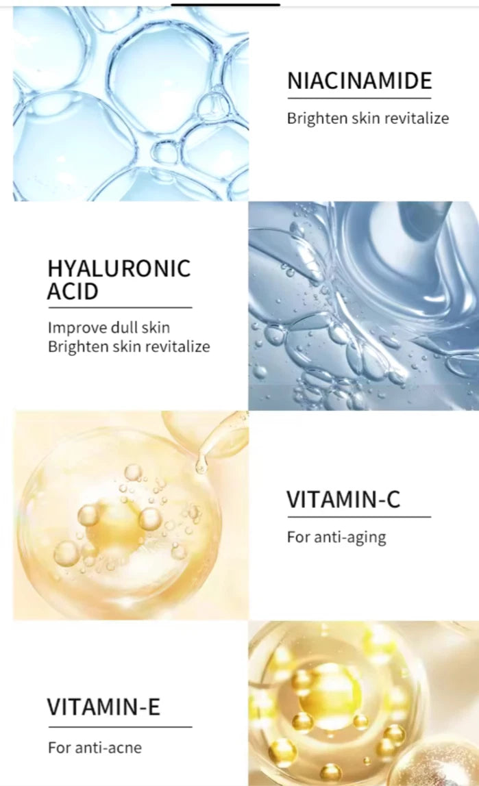 MELAO 4 IN 1 Facial Serum 30ml | MELAO ৪-ইন-১ ফেসিয়াল সিরাম