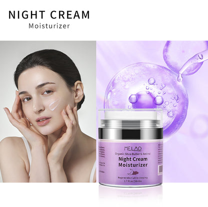 MELAO Pure Retinol Anti-Aging Night Cream 50g | MELAO পিওর রেটিনল অ্যান্টি-এজিং নাইট ক্রিম