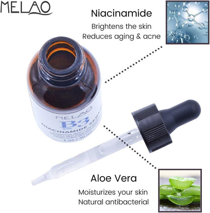 MELAO Niacinamide 5% Serum 30ml Shopander | MELAO নায়াসিনামাইড ৫% ফেস সিরাম