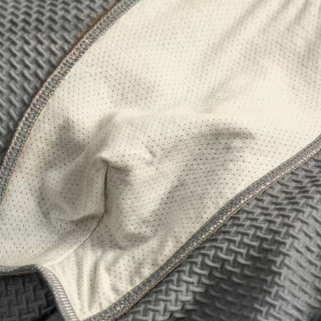 Men’s Boxer Brief — Breathable Mesh Lining, Anatomical Support, Anti‑Bacterial, Moisture‑Wicking | Grey