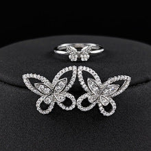 Cross-border Female Niche Opening Adjustable Bracelet Ring Popular Butterfly High Design Sense r5433-s8026