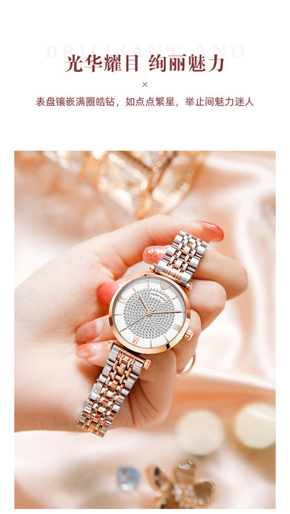 Gypsophila Watch for Women, Dropshipping Factory Direct Sales, Douyin Live Broadcast, Popular Fashion Trend Watch, Waterproof