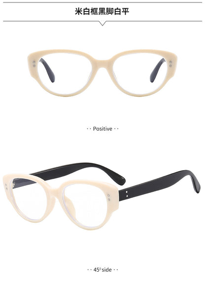 Sunglasses for Women, Retro Cat-Eye Fashion Stylish Small Frame Trendy Cool Sunglasses for Men 2025 New Sun Protection High-End Glasses