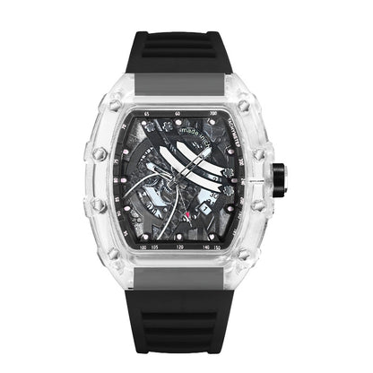 Zido's New Richard Men's Gift Barrel-Shaped Casual Youth High-End Fashion Handsome Trendyy Watch