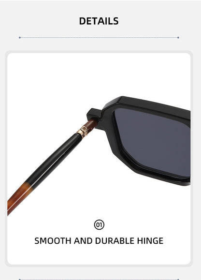 You, me, him, cross-border trend, retro, literary and modern sunglasses, Instagram street flat glasses, fashion sunglasses T2622