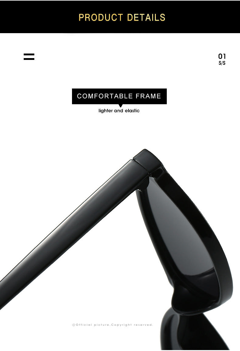 European and American Retro Oval Small Frame Sunglasses Women's Outdoor Fashion Wear Sunglasses Men's Personalized Hip-Hop Spice Glasses