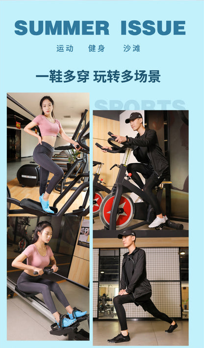 New Outdoor Beach Shoes Swimming Diving Wading Shoes Couple Non-slip Tracing Shoes Hiking Five Finger Fitness Hiking Shoes