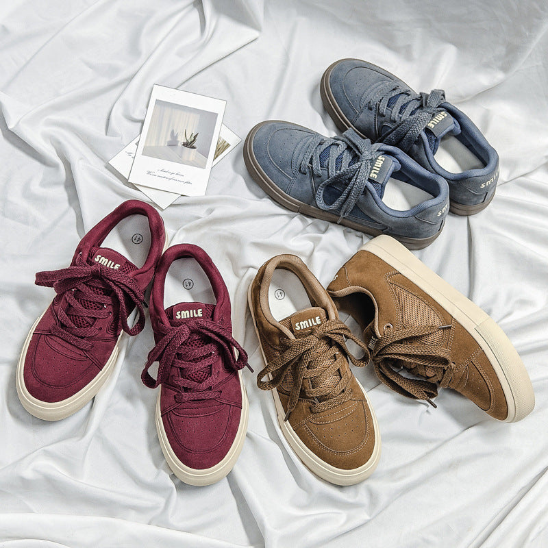 Shoes Men's 2025 Spring New Men's Shoes Korean Sports Casual Shoes All-match Niche Trendy Canvas Shoes Wholesale Cross-border