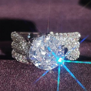 Amazon cross-border e-commerce niche design high-end ring women's classic all-match plain ring ring r7112