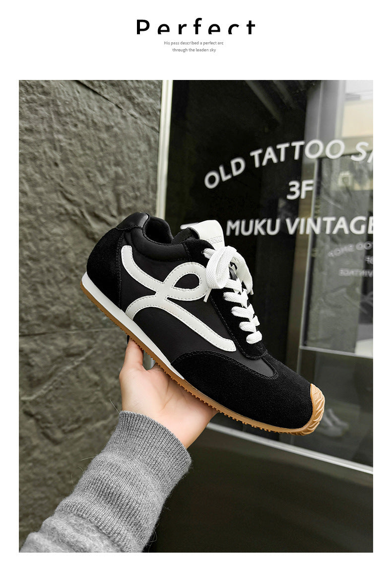 Spring and Autumn Sports Casual Shoes Trendy All-match Forrest Gump Shoes 2025 Spring New Single-layer Shoes Simple Lightweight German Training Shoes