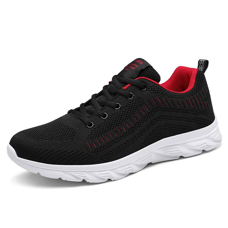 New Adult Spring and Summer Trendy Shoes Mesh Sports Casual Shoes Running Shoes Lightweight Mesh Shoes Male Students Cloth Shoes
