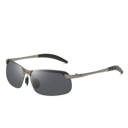 Polarized Glasses 3043 Color Changing Polarized Sunglasses Men's Fashion Fish Shooting Color Changing Glasses Outdoor Sports Sunglasses