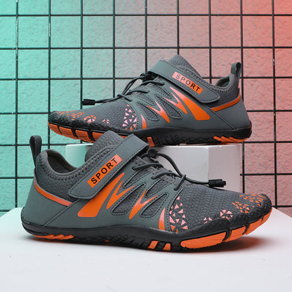 New Outdoor Beach Shoes Swimming Diving Wading Shoes Couple Non-slip Tracing Shoes Hiking Five Finger Fitness Hiking Shoes