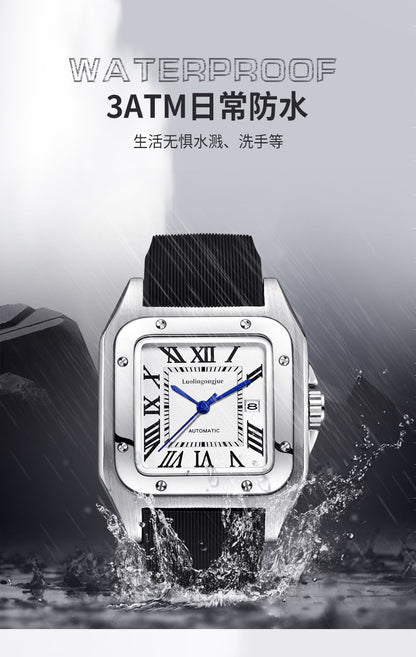 Hollow striped shandushi automatic mechanical wholesale men's watch men's atmospheric large dial waterproof mechanical watch