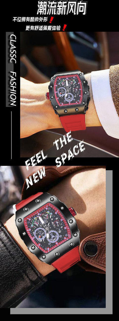 ZIDO Brand Fashion High Color Value Casual Sports Automatic Waterproof Luminous Men's Watch 1709