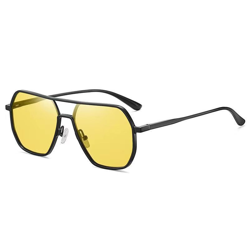 New Polarized Men's Driving, Fishing, High-Definition Day and Night Color-Changing Trendy Anti-Uv Sunglasses