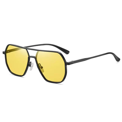 New Polarized Men's Driving, Fishing, High-Definition Day and Night Color-Changing Trendy Anti-Uv Sunglasses