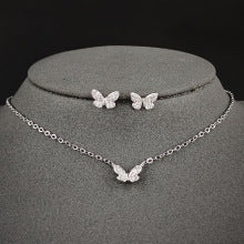 Cross-border Female Niche Opening Adjustable Bracelet Ring Popular Butterfly High Design Sense r5433-s8026
