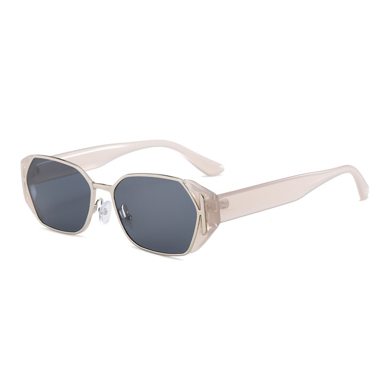Small ice sunglasses women's high-end sense retro potato glasses 2025 new sunglasses UV protection