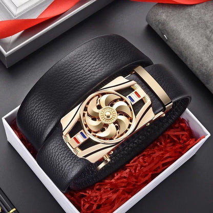 Time-to-time belt men's belt automatic buckle trembles fast hand explosion casual Joker simple fashion wholesale generation hair