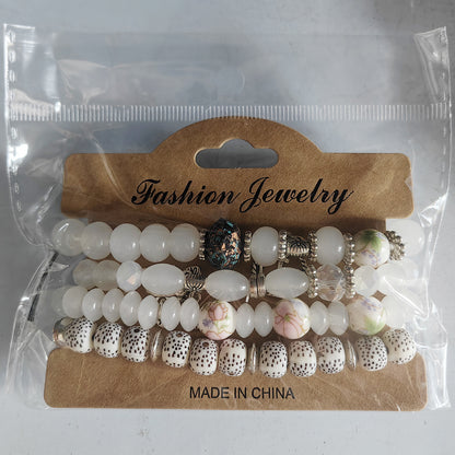 2022 Bohemian Butterfly Ship Anchor Elephant Pendant Multi-layer Bracelet Wholesale Bracelet Factory New Style Bracelet