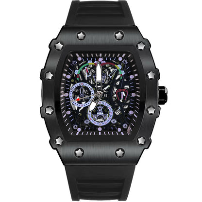 ZIDO Brand Fashion High Color Value Casual Sports Automatic Waterproof Luminous Men's Watch 1709