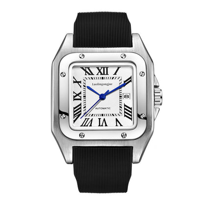 Hollow striped shandushi automatic mechanical wholesale men's watch men's atmospheric large dial waterproof mechanical watch