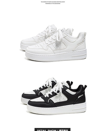 Men's Shoes Trendy Shoes 2024 New Summer Niche Trendy Thick Bottom White Shoes Student Sports Casual Shoes for Men