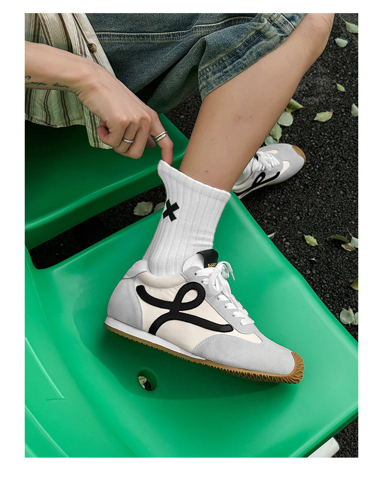 Spring and Autumn Sports Casual Shoes Trendy All-match Forrest Gump Shoes 2025 Spring New Single-layer Shoes Simple Lightweight German Training Shoes