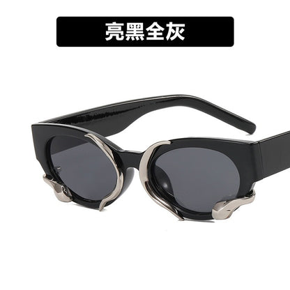New Korean version of jennie with sunglasses net red with spirit snake sunglasses women cross-border tide sunglasses wholesale