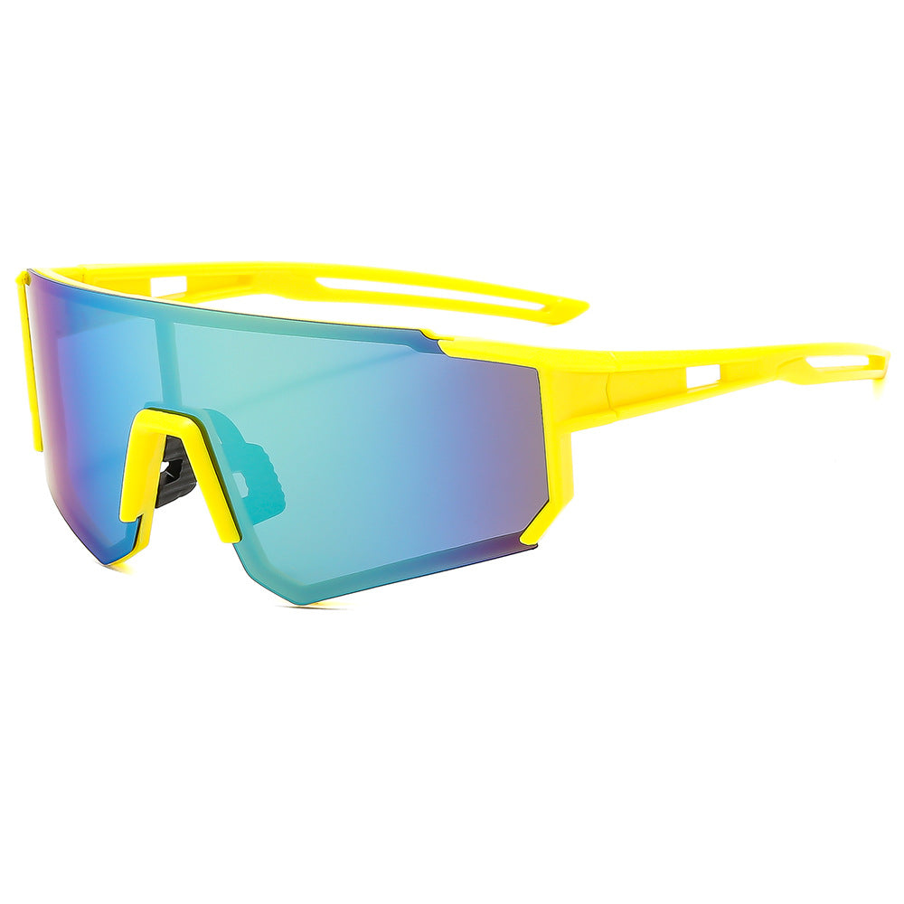 European and American Hot-Selling Goggles, Cycling Sunglasses, Mountaineering Men's Ski Colorful Dynamic Windproof and Anti-Uv Women's Sunglasses