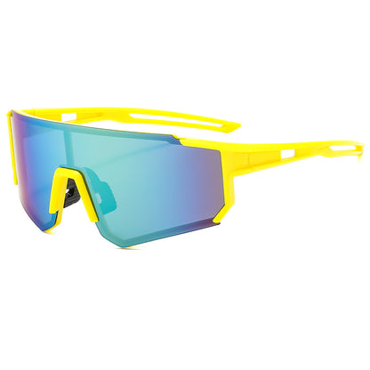 European and American Hot-Selling Goggles, Cycling Sunglasses, Mountaineering Men's Ski Colorful Dynamic Windproof and Anti-Uv Women's Sunglasses