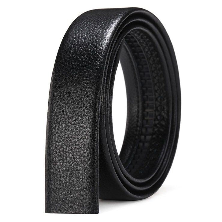 Time-to-time belt men's belt automatic buckle trembles fast hand explosion casual Joker simple fashion wholesale generation hair