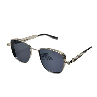 Cross-border European and American New Light Luxury High-end Sunglasses for Men and Women Retro Metal Frame Sunglasses Personalized Sunglasses