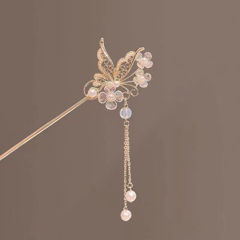 Hair Hairpin Collection Antique Temperament Disc Hair Hairpin Now New Chinese Style High-end Hanfu Accessories Hair Hairpin Headwear Hair Accessories for Women