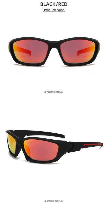 Polarized outdoor riding sports glasses cross-border fishing sunglasses driver sunglasses men and women new TEMU hot sale