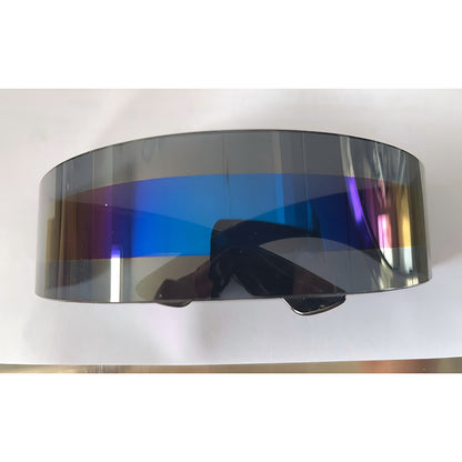 New Futuristic One-Piece Sunglasses, Internet Celebrity Bounce and Stylish European and American Sunglasses, Douyin Live Broadcast