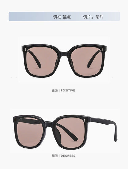 Folding Sunglasses New Style High-End Look Slimming Face Uv Protection Driving Fashion Polarized Glasses for Men and Women Cross-Border Trade