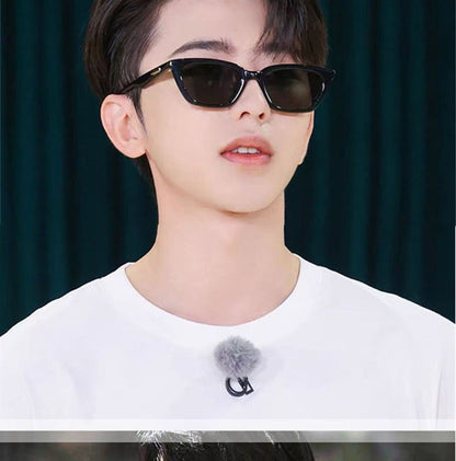 New Stylish Men's Cat-Eye Sunglasses with Small Frames, Elegant and High-End Sunglasses, New Versatile Trendy Glasses