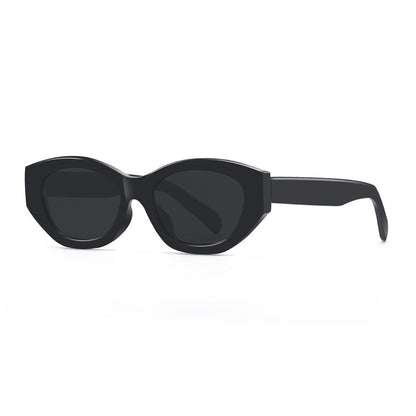 Xin Zhilei Same Style Cat's Eye Sunglasses Women's High-end Retro Polarized Sunglasses UV-proof Proximity Scopes