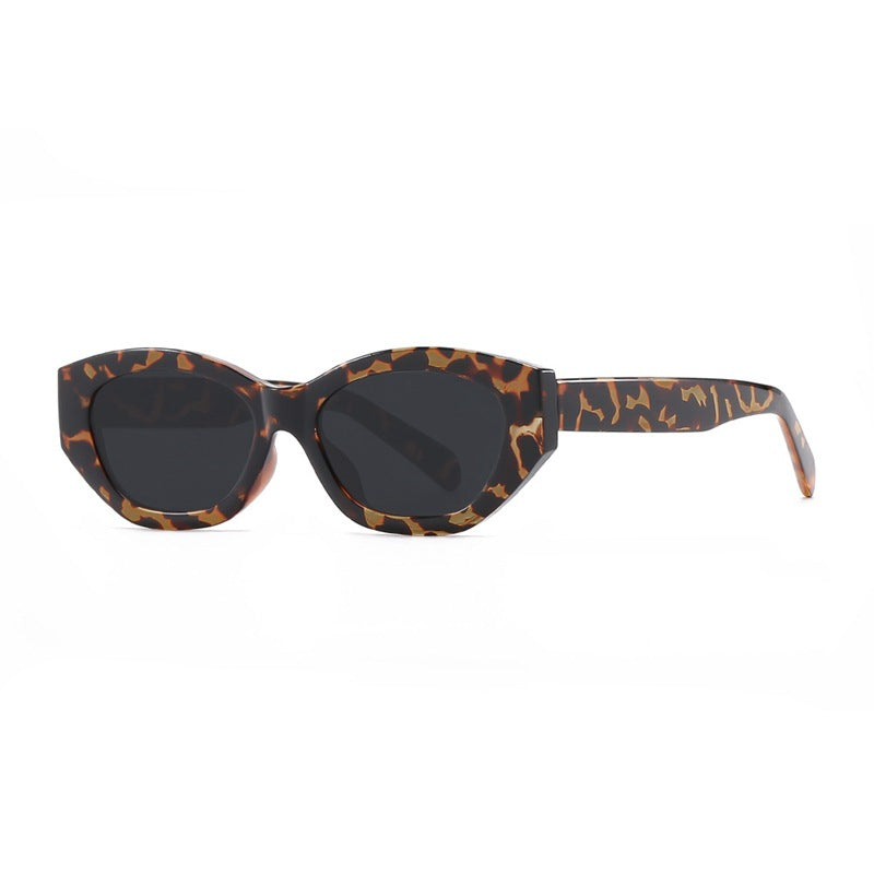 Xin Zhilei Same Style Cat's Eye Sunglasses Women's High-end Retro Polarized Sunglasses UV-proof Proximity Scopes