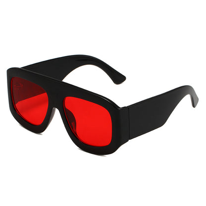 2024 generous frame European and American simple sunglasses fashion wear party party sunglasses for men and women