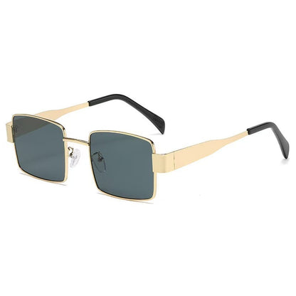 Cross-border New Arc de Triomphe Oval Metal Small Frame Sunglasses Women's High-end Fashion Street Photograph Sunglasses Sunglasses