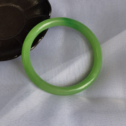 Imitation Chalcedony Bracelet Round Thick Jingle Bracelet New Chinese Style Cheongsam Accessories Guifei Bracelet Guofeng Bracelet Accessories Bracelet