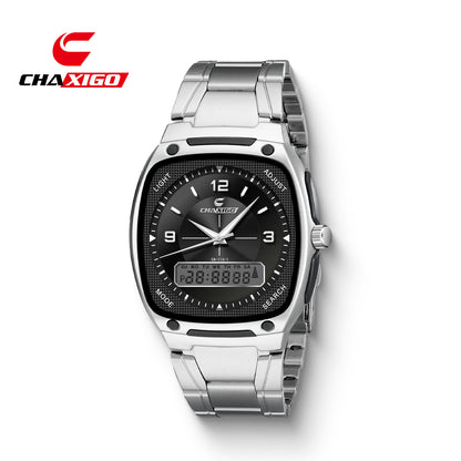 CHAXIGO fashion men's watch luminous waterproof alloy men's square electronic watch a generation of hair