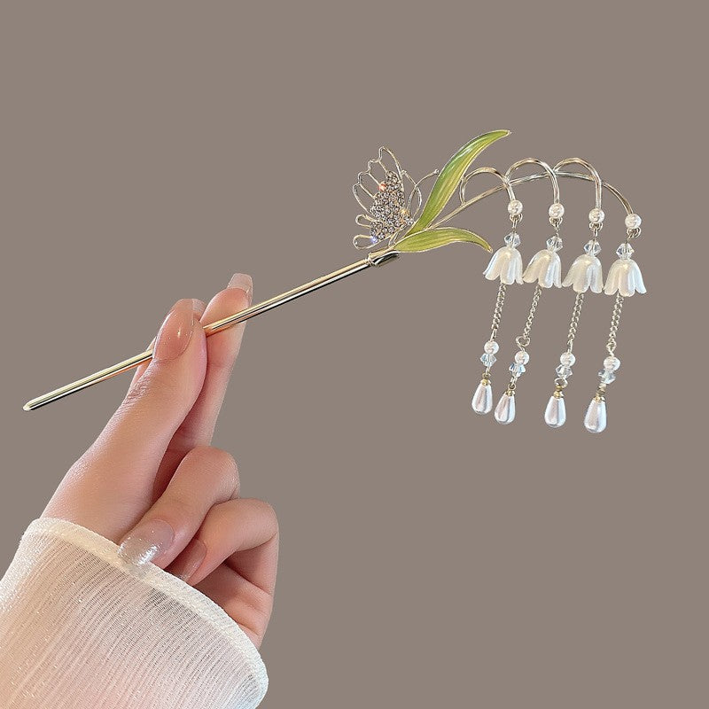 Hair Hairpin Collection Antique Temperament Disc Hair Hairpin Now New Chinese Style High-end Hanfu Accessories Hair Hairpin Headwear Hair Accessories for Women