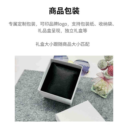 Hiphop Hip Hop Diamond Watch Five-Piece Diamond Cuban Chain Cross Necklace Cuban Ring Cross Border Wholesale