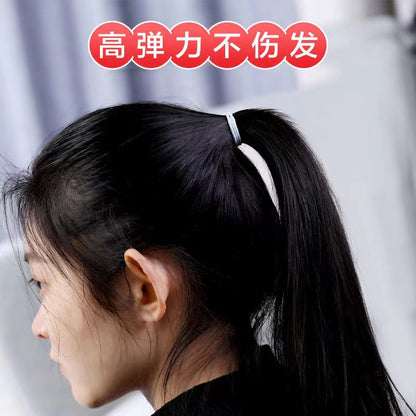 Korean version of thin head rope high elastic small rubber band hair band adult simple head rope women hair rubber band wholesale