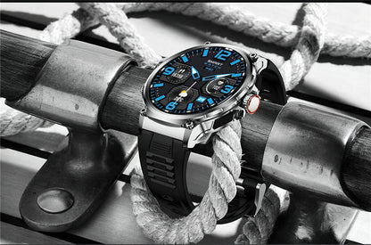 V69 Smart Watch 1.85inch Large Screen Bluetooth Call Large Screen Heart Rate Blood Oxygen Multi-Sport Outdoor Pedometer Bracelet